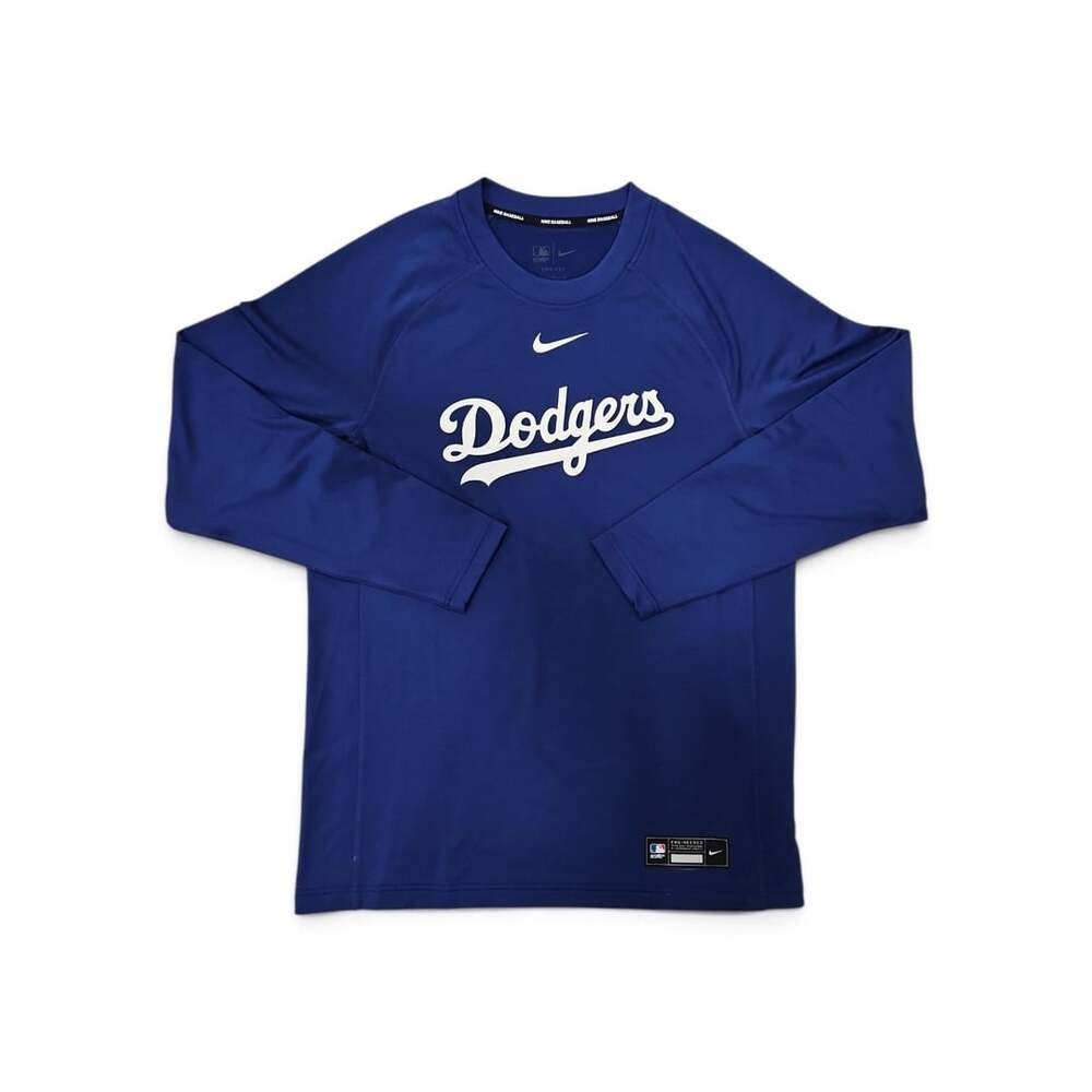 Nike Los Angeles Dodgers Size L Authentic Collection Dri-FIT Long Sleeve